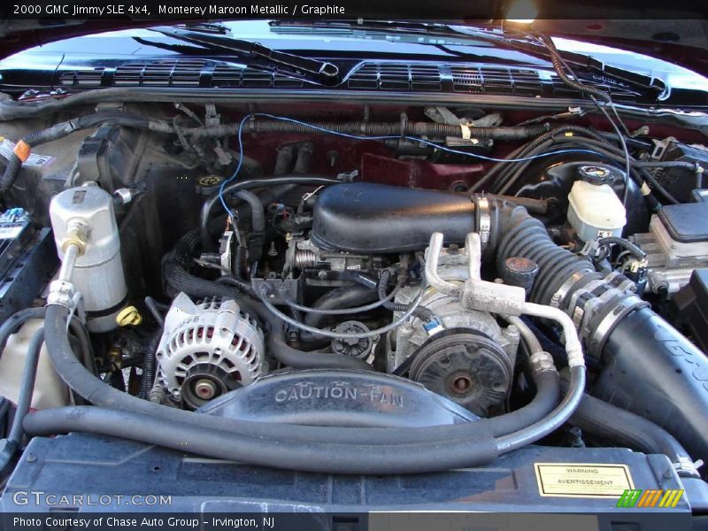 Monterey Maroon Metallic / Graphite 2000 GMC Jimmy SLE 4x4