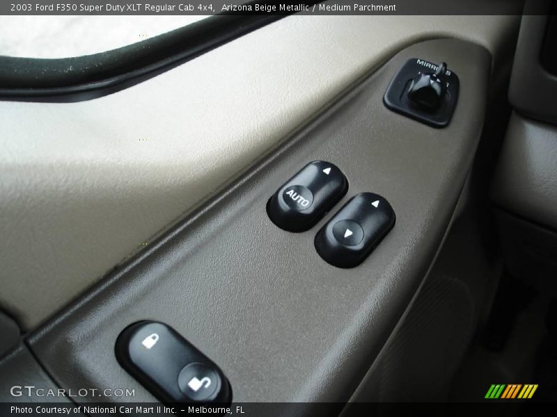 Arizona Beige Metallic / Medium Parchment 2003 Ford F350 Super Duty XLT Regular Cab 4x4