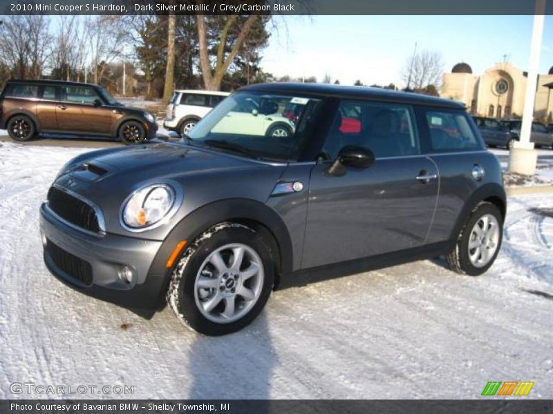 Dark Silver Metallic / Grey/Carbon Black 2010 Mini Cooper S Hardtop