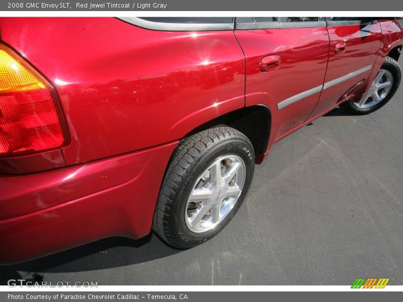 Red Jewel Tintcoat / Light Gray 2008 GMC Envoy SLT