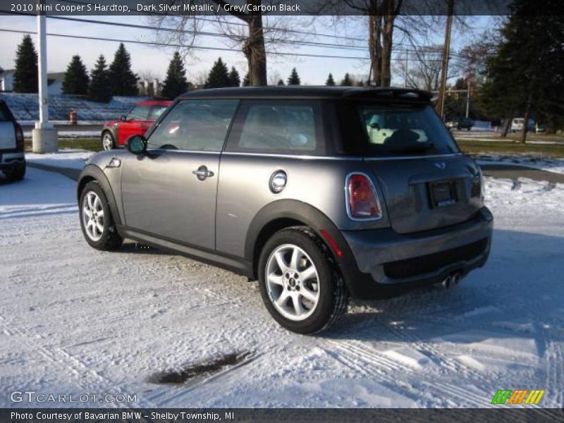 Dark Silver Metallic / Grey/Carbon Black 2010 Mini Cooper S Hardtop