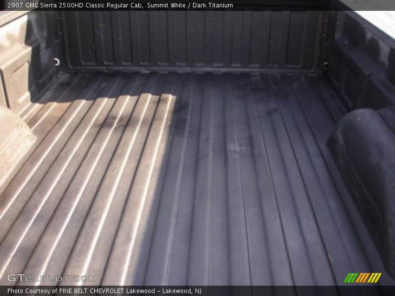 Summit White / Dark Titanium 2007 GMC Sierra 2500HD Classic Regular Cab