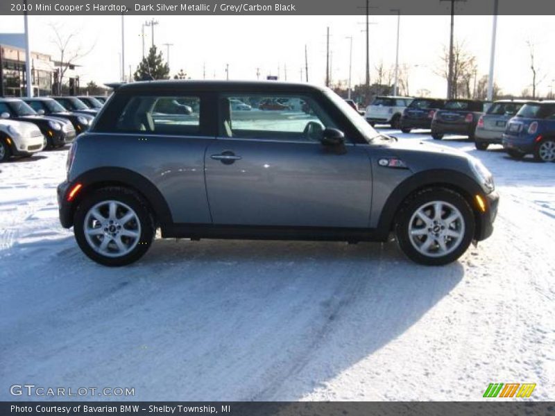 Dark Silver Metallic / Grey/Carbon Black 2010 Mini Cooper S Hardtop