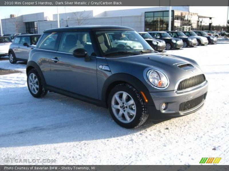 Dark Silver Metallic / Grey/Carbon Black 2010 Mini Cooper S Hardtop