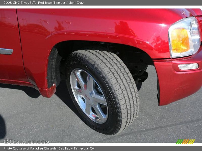 Red Jewel Tintcoat / Light Gray 2008 GMC Envoy SLT