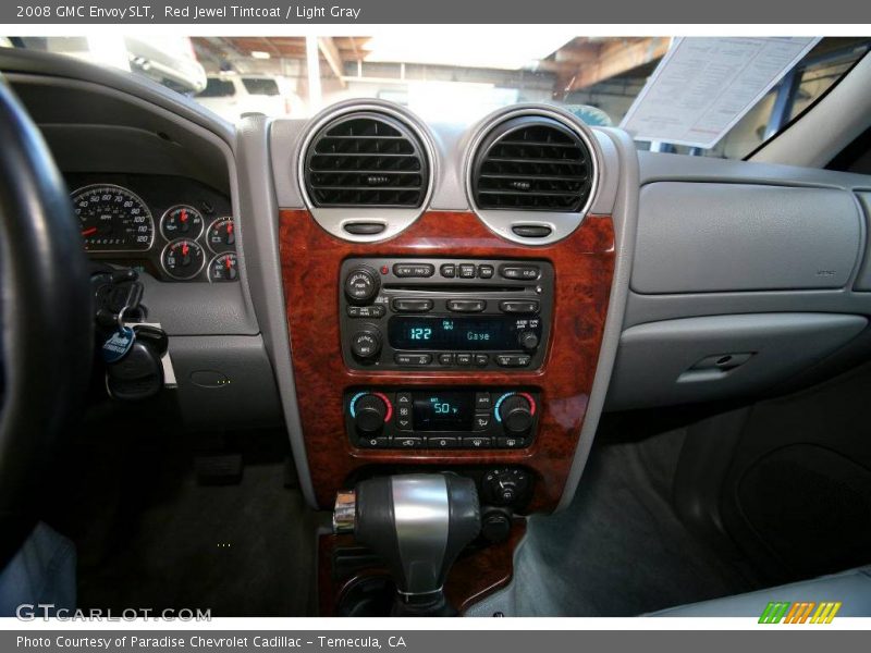 Red Jewel Tintcoat / Light Gray 2008 GMC Envoy SLT