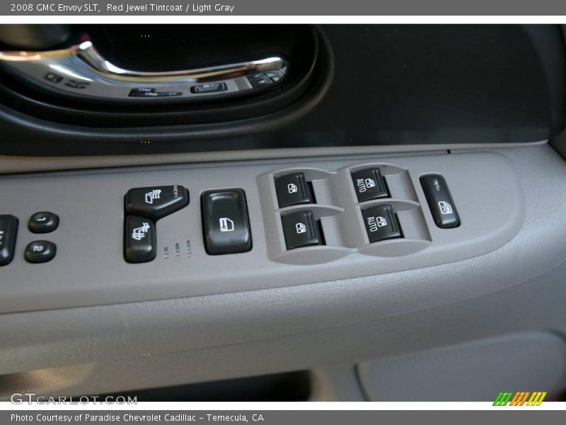Red Jewel Tintcoat / Light Gray 2008 GMC Envoy SLT
