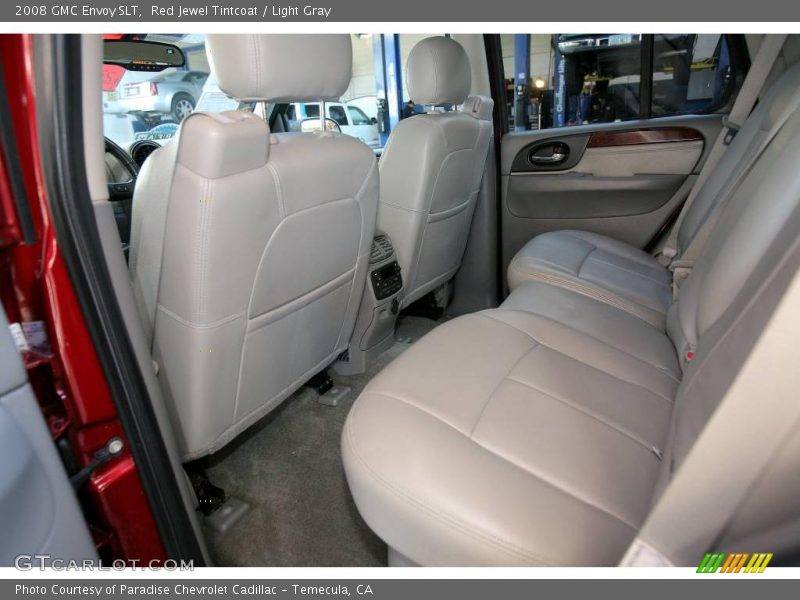 Red Jewel Tintcoat / Light Gray 2008 GMC Envoy SLT