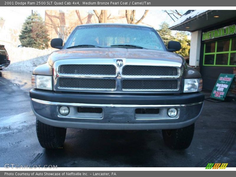 Medium Bronze Pearl Coat / Camel/Tan 2001 Dodge Ram 2500 SLT Quad Cab 4x4