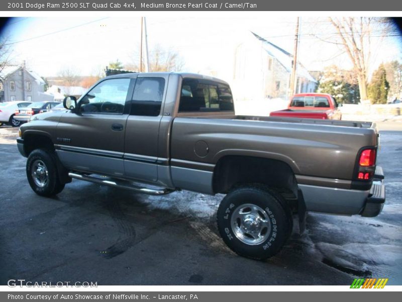 Medium Bronze Pearl Coat / Camel/Tan 2001 Dodge Ram 2500 SLT Quad Cab 4x4