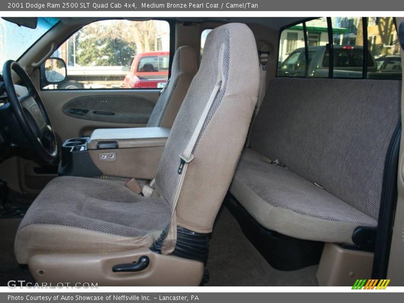 Medium Bronze Pearl Coat / Camel/Tan 2001 Dodge Ram 2500 SLT Quad Cab 4x4