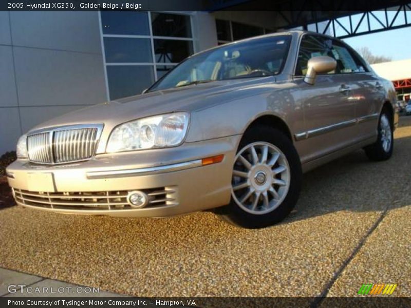 Golden Beige / Beige 2005 Hyundai XG350