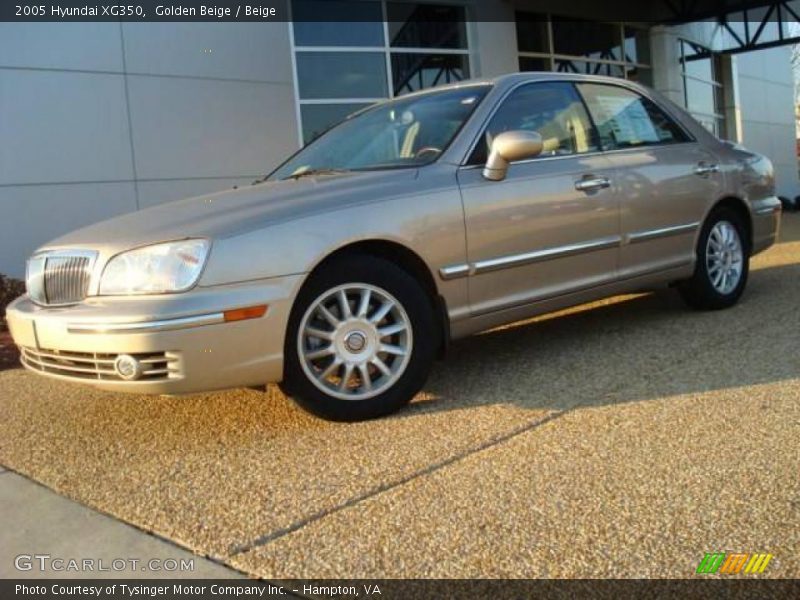 Golden Beige / Beige 2005 Hyundai XG350