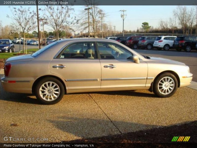 Golden Beige / Beige 2005 Hyundai XG350