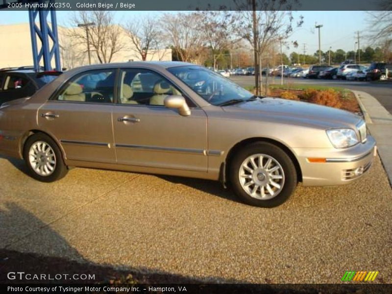 Golden Beige / Beige 2005 Hyundai XG350