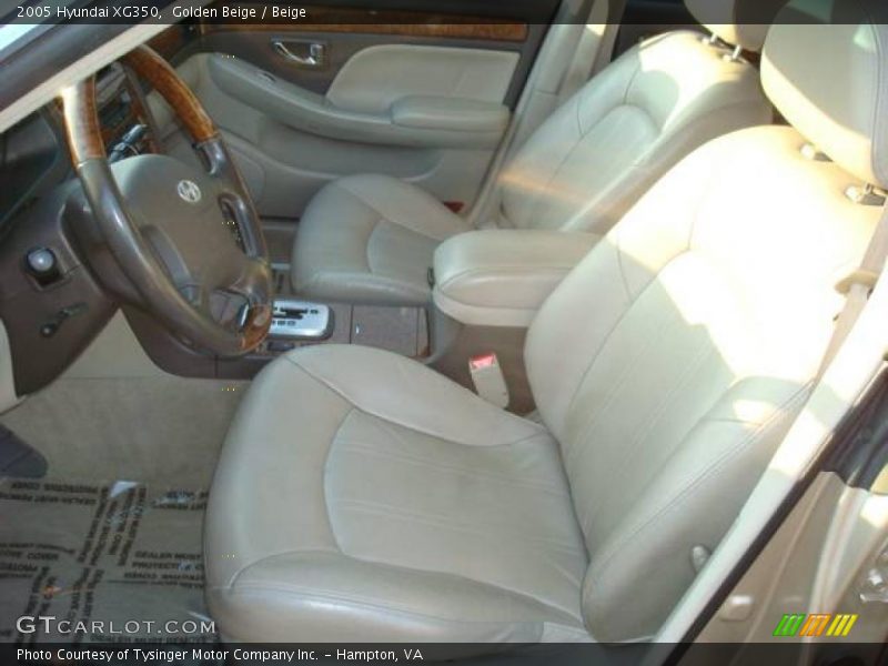 Golden Beige / Beige 2005 Hyundai XG350
