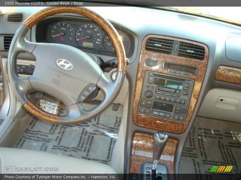 Golden Beige / Beige 2005 Hyundai XG350