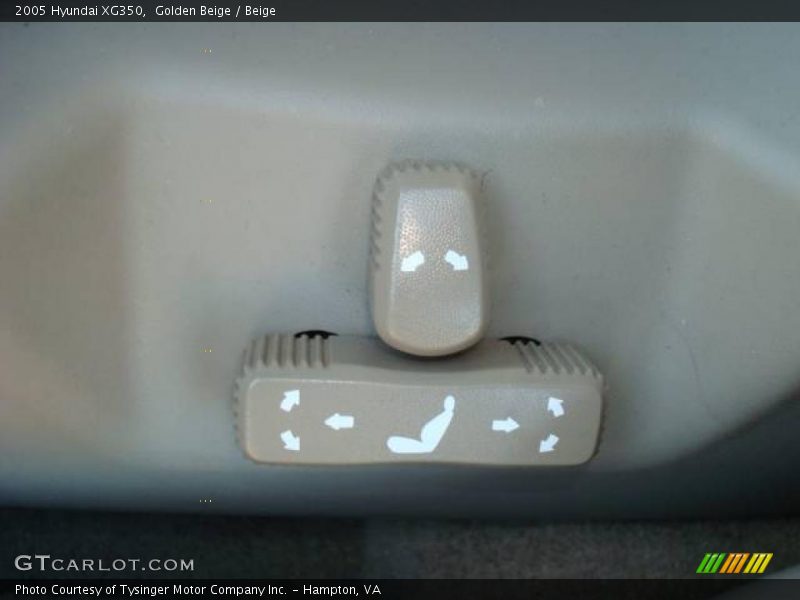 Golden Beige / Beige 2005 Hyundai XG350