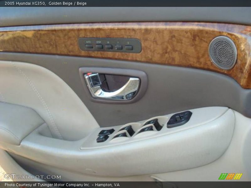 Golden Beige / Beige 2005 Hyundai XG350