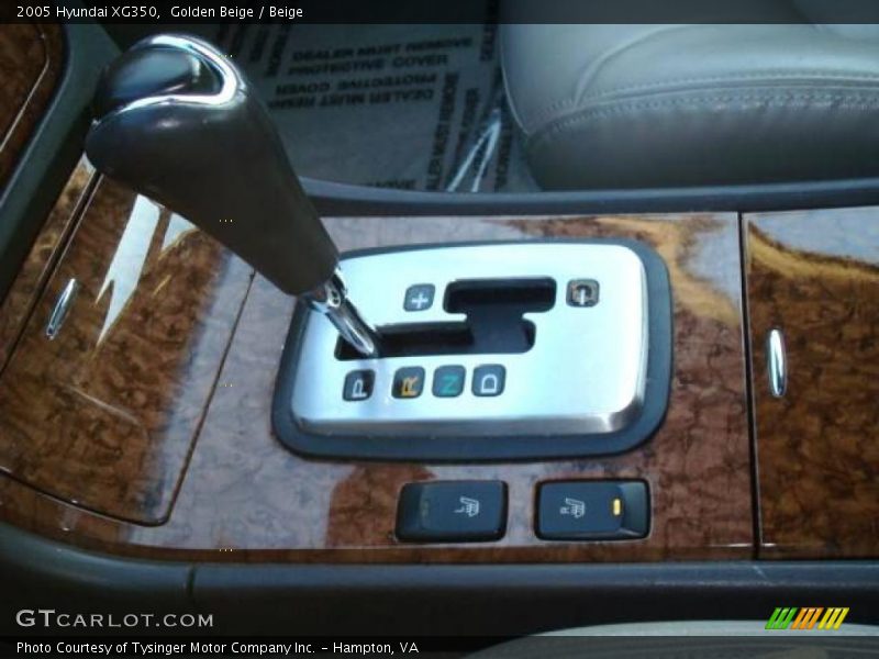 Golden Beige / Beige 2005 Hyundai XG350