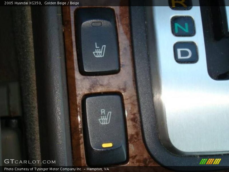 Golden Beige / Beige 2005 Hyundai XG350