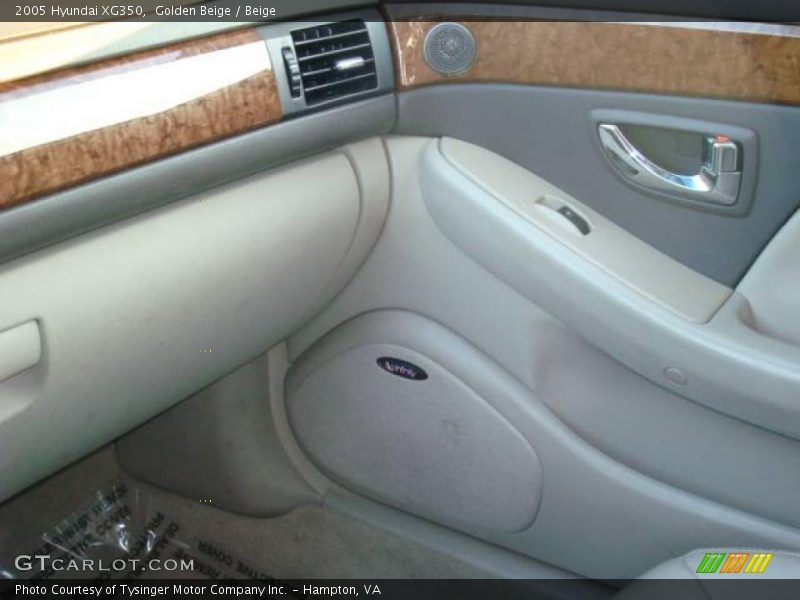 Golden Beige / Beige 2005 Hyundai XG350