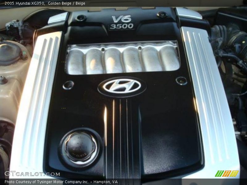 Golden Beige / Beige 2005 Hyundai XG350
