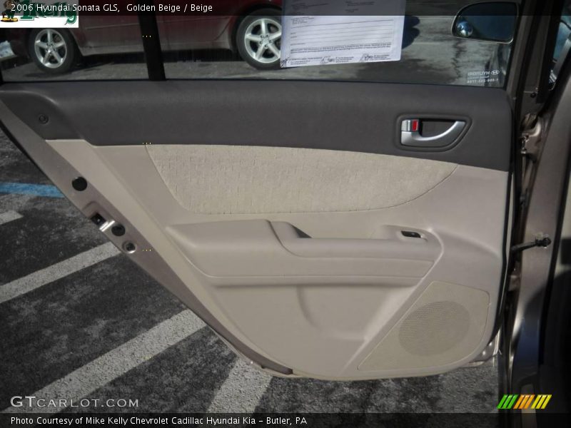 Golden Beige / Beige 2006 Hyundai Sonata GLS