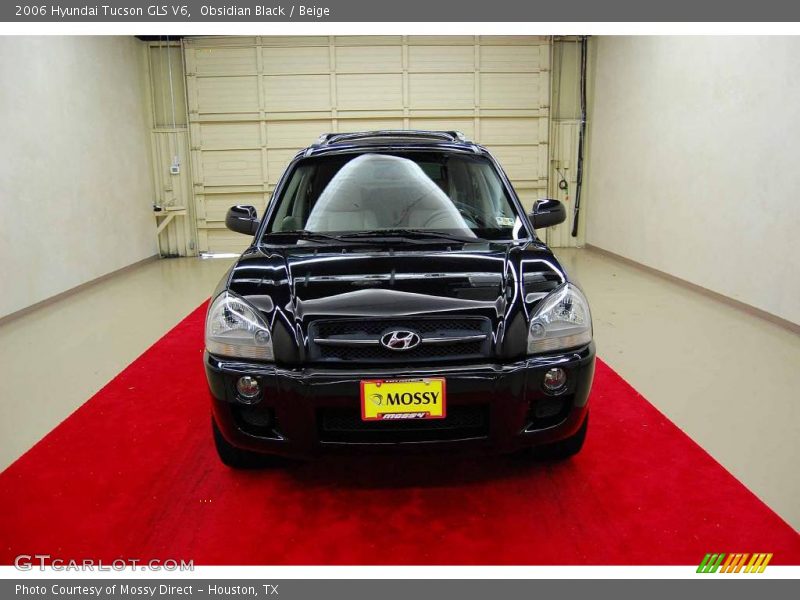 Obsidian Black / Beige 2006 Hyundai Tucson GLS V6