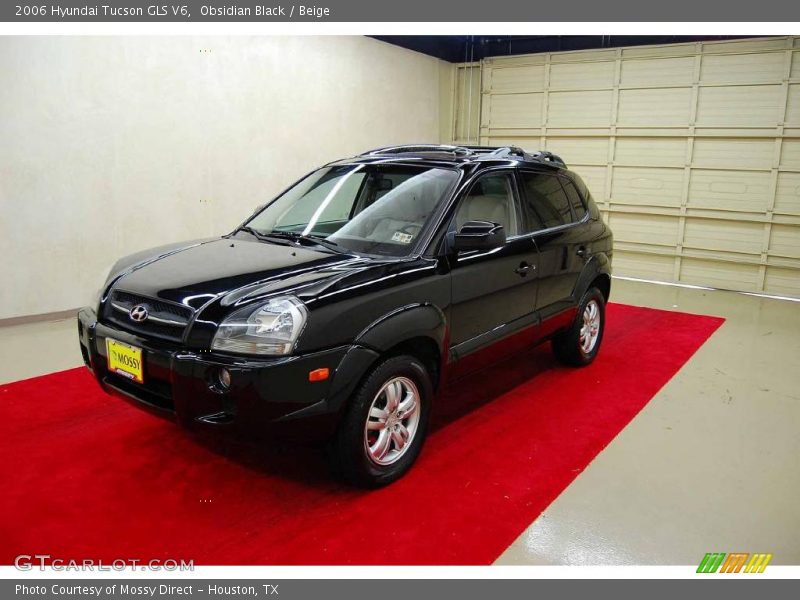 Obsidian Black / Beige 2006 Hyundai Tucson GLS V6