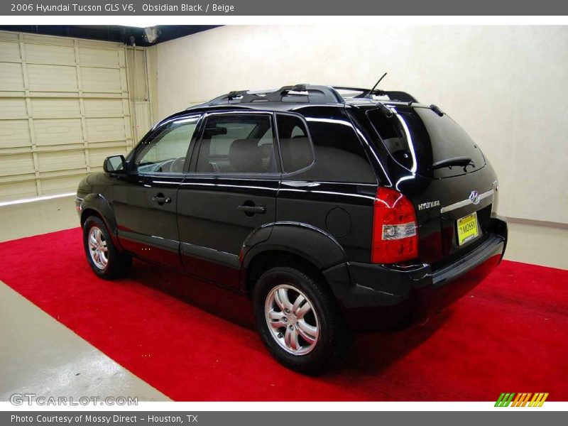 Obsidian Black / Beige 2006 Hyundai Tucson GLS V6