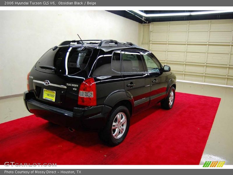 Obsidian Black / Beige 2006 Hyundai Tucson GLS V6