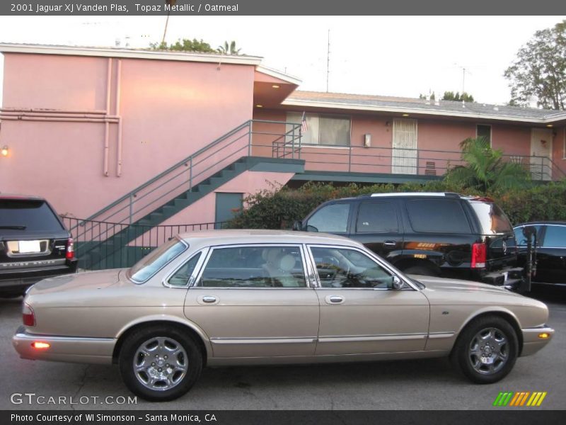 Topaz Metallic / Oatmeal 2001 Jaguar XJ Vanden Plas