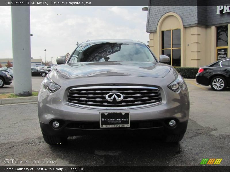 Platinum Graphite / Java 2009 Infiniti FX 50 AWD S