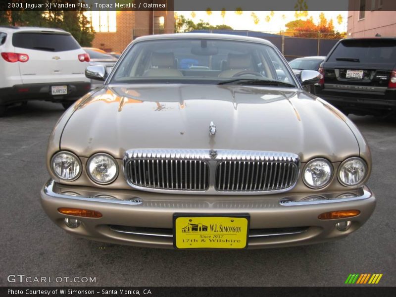 Topaz Metallic / Oatmeal 2001 Jaguar XJ Vanden Plas