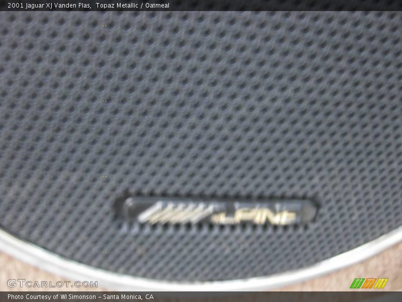 Topaz Metallic / Oatmeal 2001 Jaguar XJ Vanden Plas
