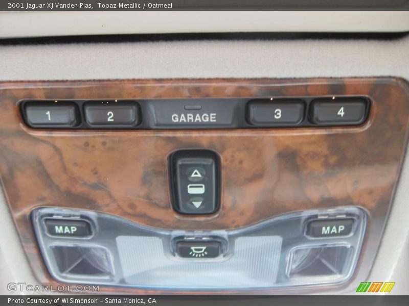 Topaz Metallic / Oatmeal 2001 Jaguar XJ Vanden Plas