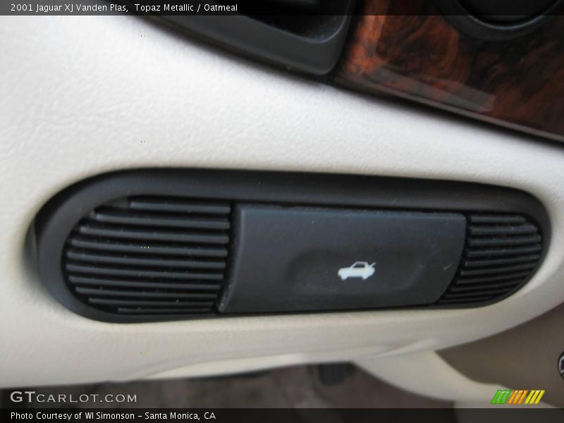 Topaz Metallic / Oatmeal 2001 Jaguar XJ Vanden Plas