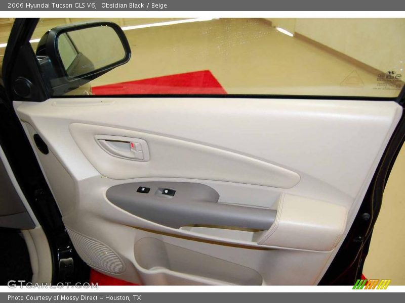 Obsidian Black / Beige 2006 Hyundai Tucson GLS V6