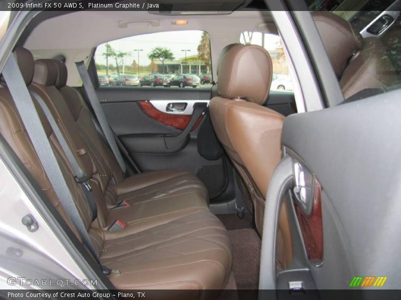 Platinum Graphite / Java 2009 Infiniti FX 50 AWD S