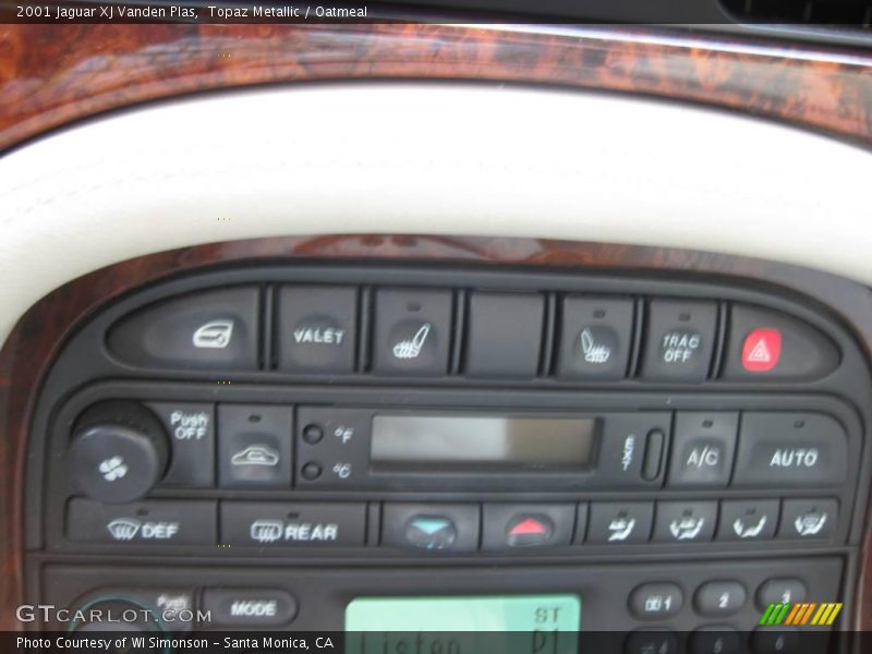 Topaz Metallic / Oatmeal 2001 Jaguar XJ Vanden Plas