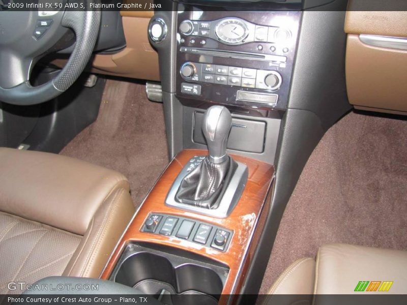Platinum Graphite / Java 2009 Infiniti FX 50 AWD S