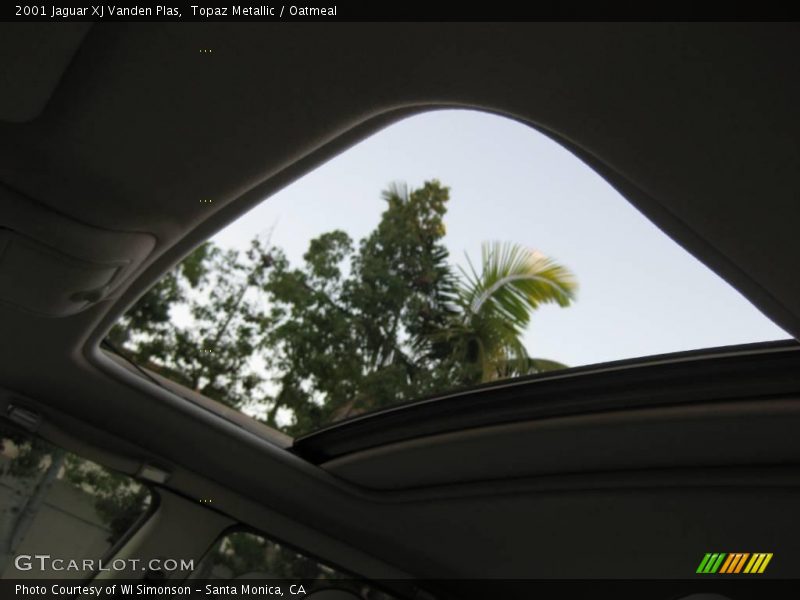 Topaz Metallic / Oatmeal 2001 Jaguar XJ Vanden Plas
