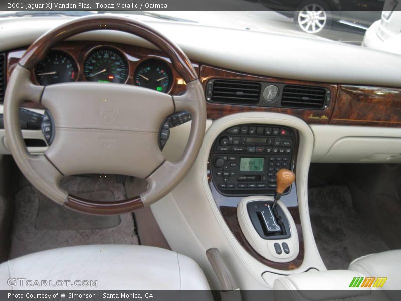 Topaz Metallic / Oatmeal 2001 Jaguar XJ Vanden Plas