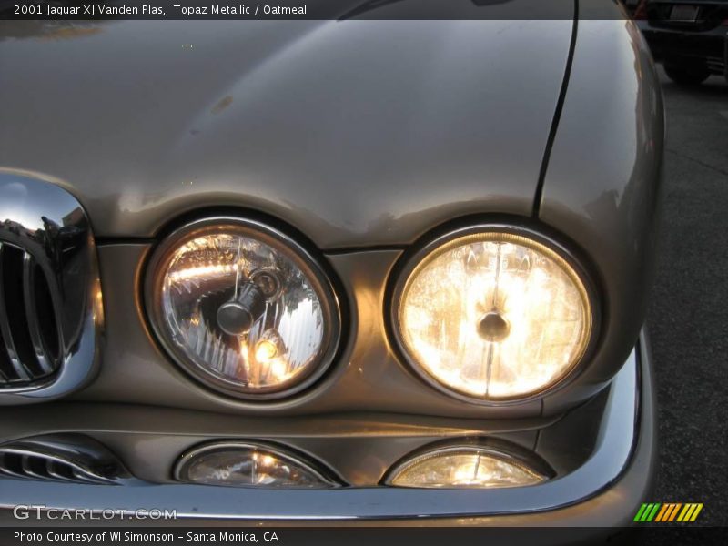 Topaz Metallic / Oatmeal 2001 Jaguar XJ Vanden Plas