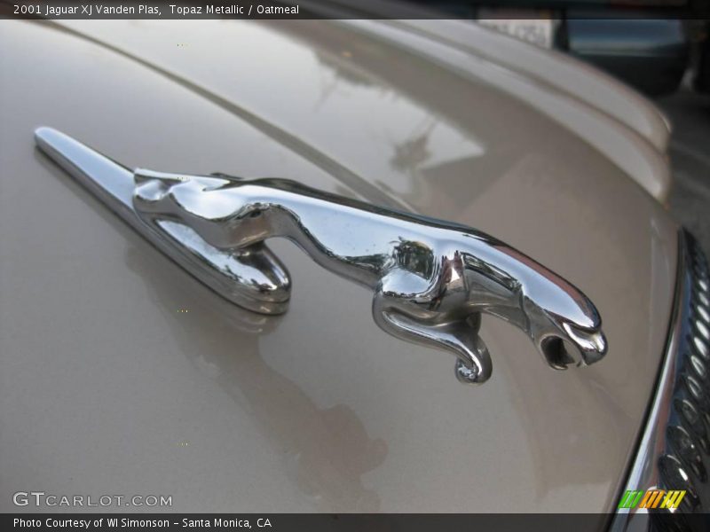 Topaz Metallic / Oatmeal 2001 Jaguar XJ Vanden Plas
