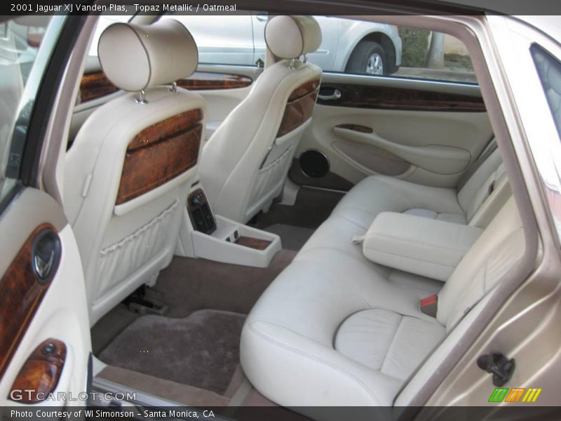 Topaz Metallic / Oatmeal 2001 Jaguar XJ Vanden Plas