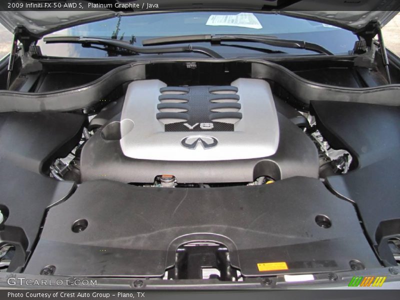 Platinum Graphite / Java 2009 Infiniti FX 50 AWD S
