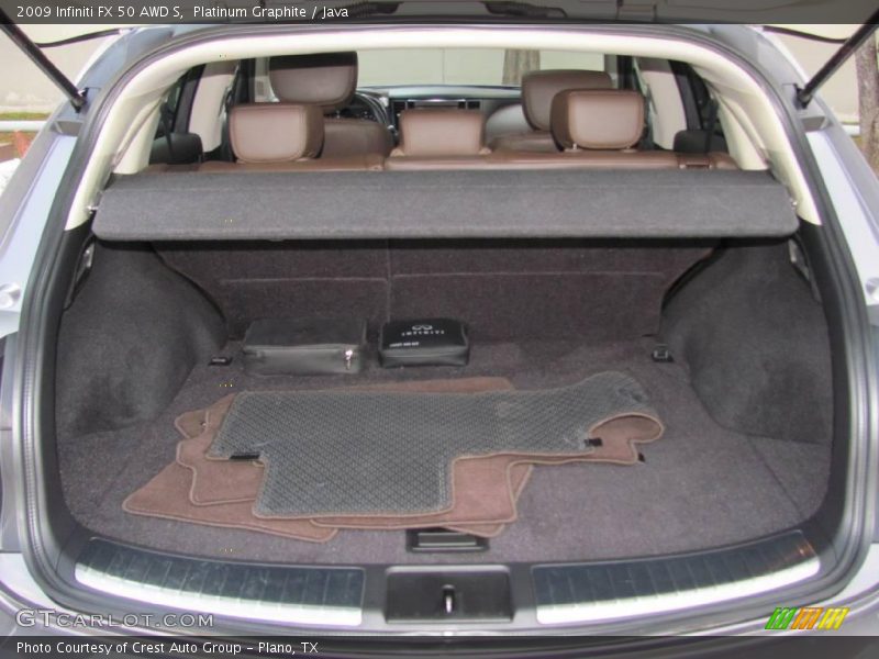 Platinum Graphite / Java 2009 Infiniti FX 50 AWD S