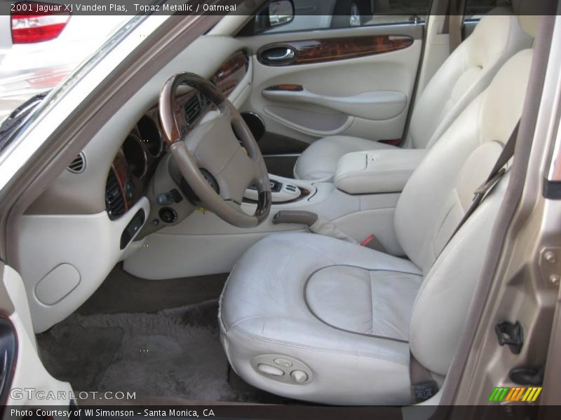 Topaz Metallic / Oatmeal 2001 Jaguar XJ Vanden Plas
